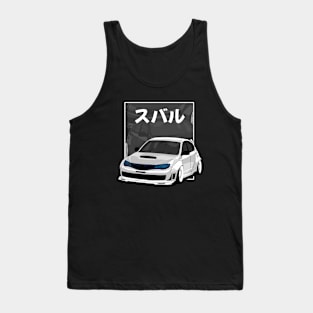 Subaru Impreza 2007-2011 Japanese Comics Tank Top